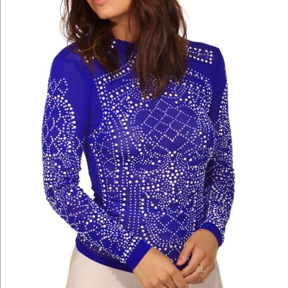 Blue Party top